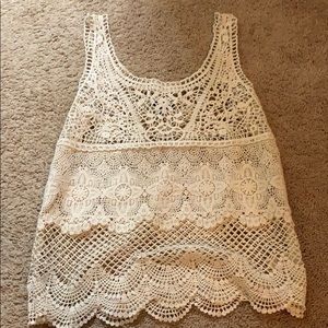 American Eagles crochet tank